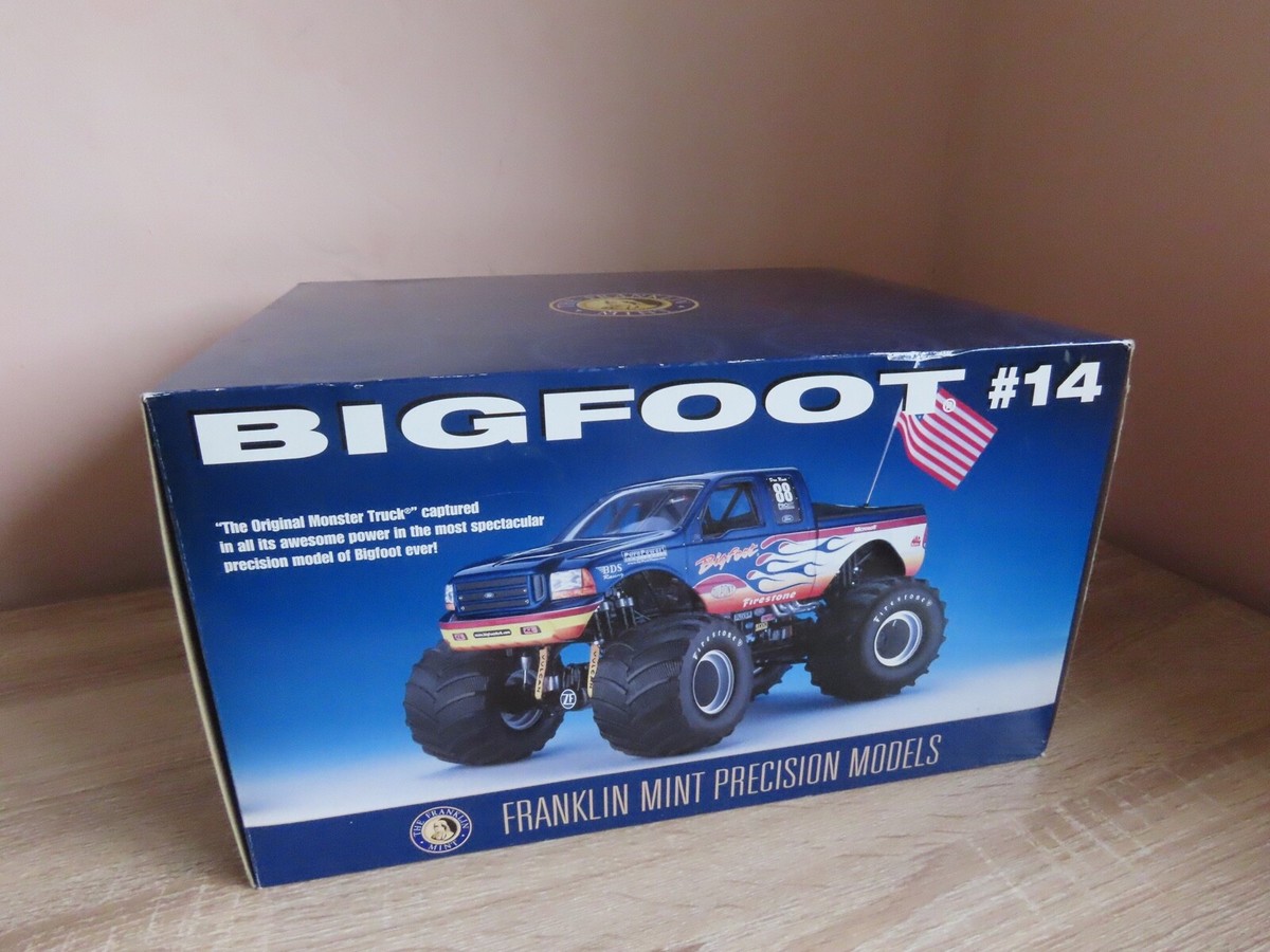 The Franklin Mint Bigfoot #14 Monster Truck, 1:24 Scale Diecast