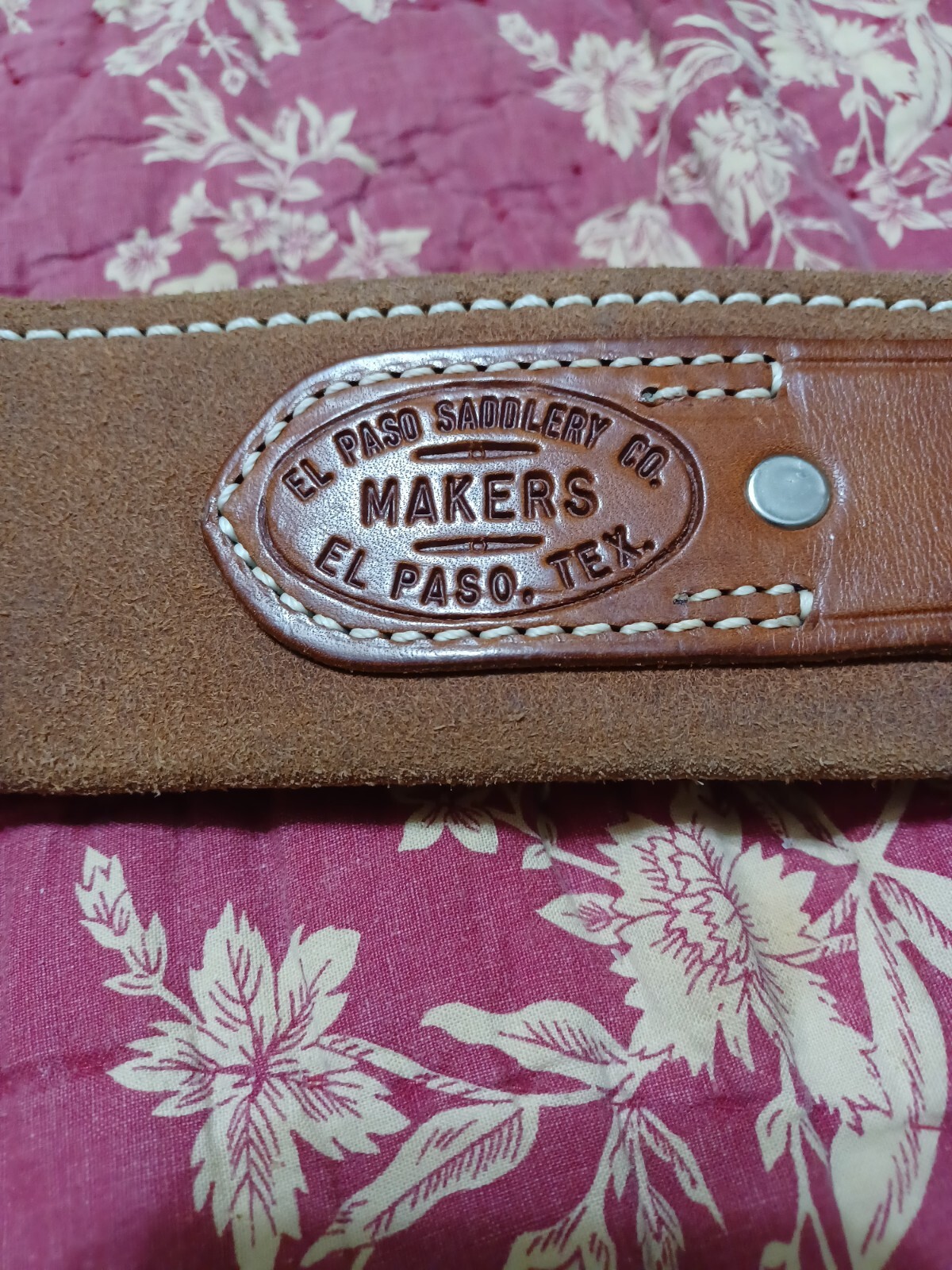 El Paso Saddlery Leather Cartridge Gun Belt Bobby McNellis Era eBay
