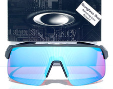 NEW Oakley SUTRO LITE Matte Grey Rimless PRIZM Snow Sapphire Sunglass 9463-17