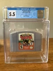 Pokemon Snap (Nintendo 64, 2000) Authentic Cartridge Graded CGC 5.5 Grading N64