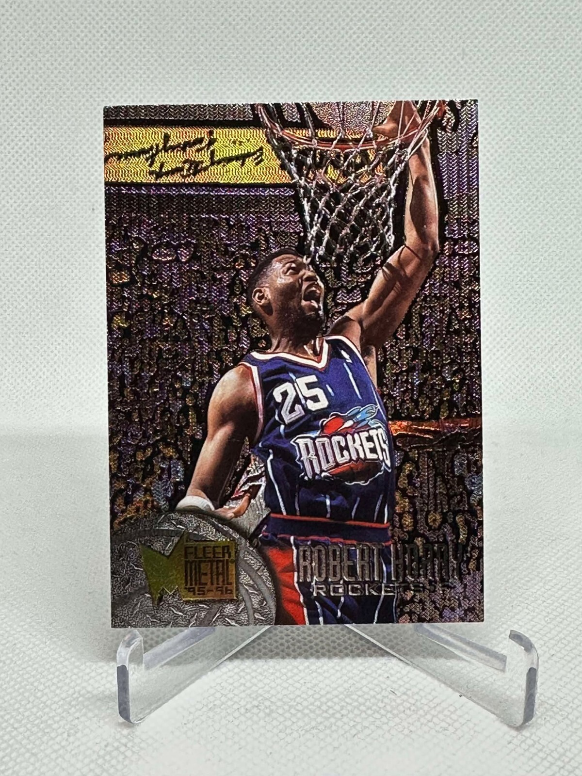 Robert Horry 1995-96 Fleer Metal #153 Houston Rockets