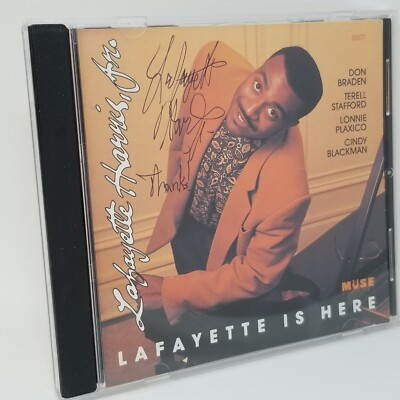 Lafayette Harris Lafayette Is Here CD signed | eBay