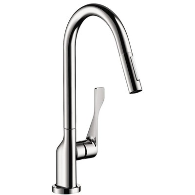 AXOR Citterio Chrome High Arc Kitchen Faucet, Kitchen Faucets Pull Down Sprayer