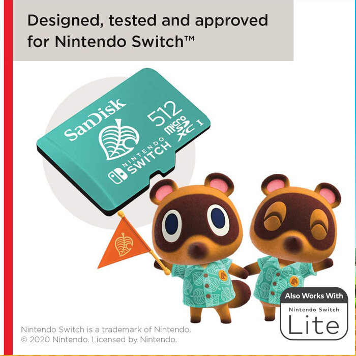 Nintendo Switch GCコン　microSD128GB付き Amazon.com: SanDisk 128GB 2-Pack microSDXC Card, Licensed for