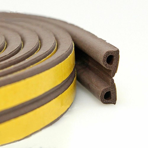 EPDM Weatherbar Soundproof Draft Self Adhesive Rubber Door Window Seal Strip - Picture 8 of 10