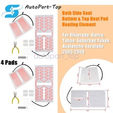 Driver Passenger Seat Heater Element Pad Kit Fit For 2003 2004 Chevy Silverado