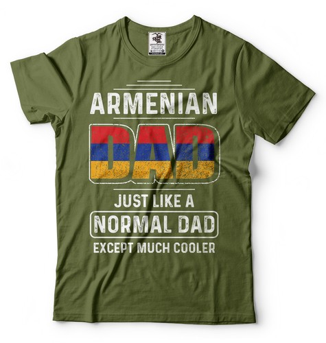 Camiseta Armenia Papá Día del Padre Regalo Para Hombre Camisa Divertida Día del Padre Camisa - Imagen 3 de 12