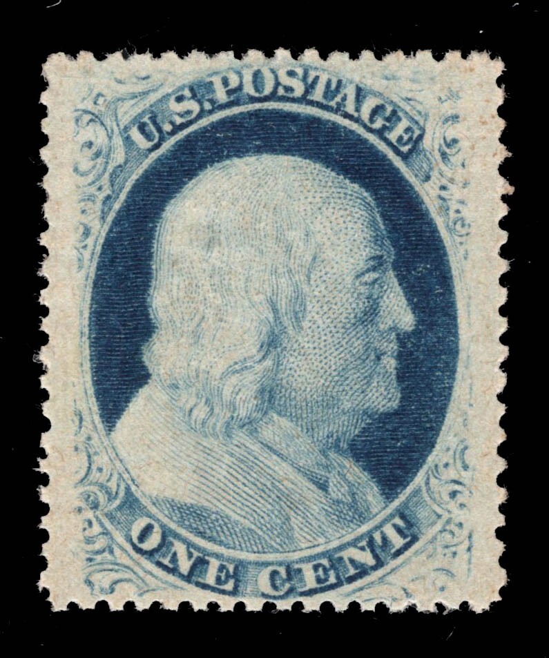 MOMEN: US STAMPS #24 MINT OG LH PSE GRADED CERT VF/XF-85 LOT