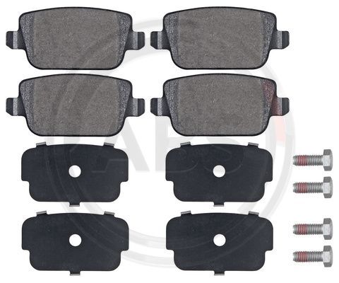 37561 A.B.S. Brake Pad Set, disc brake for FORD,LAND ROVER,VOLVO
