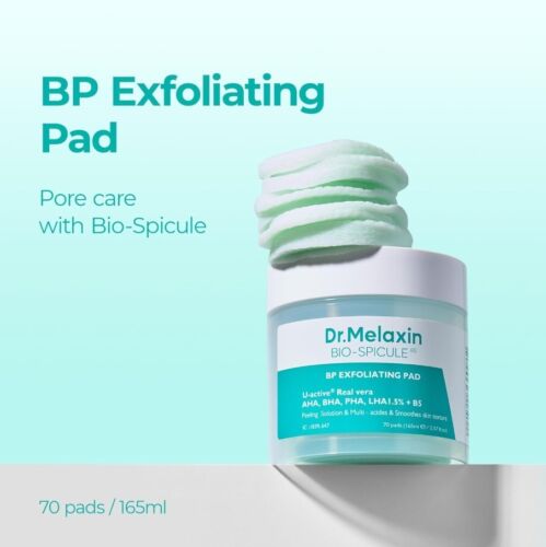 Dr.Melaxin BP Pore Exfoliating Pad 165ml / 70 Pads - Picture 3 of 6
