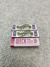 Weck Hair Shaper Blades - 10 New Blades - Regular + King Size