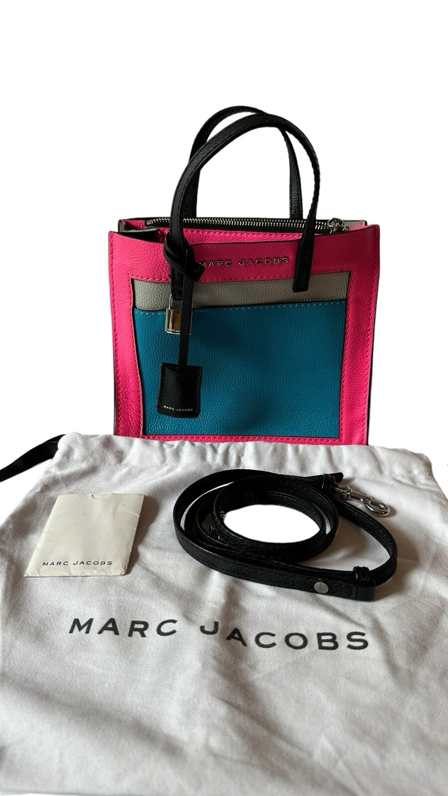 MARC JACOB COLORBLOCK MINI GRIND TOTE - image 8
