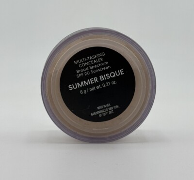 bareMinerals SUMMER Bisque Multi-Tasking Concealer Deluxe 6 g .21 oz Sealed NEW