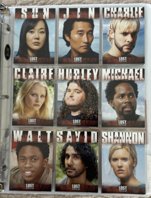 Lost Season 2 Trading Cards Complete Master Set (Base, Inserts