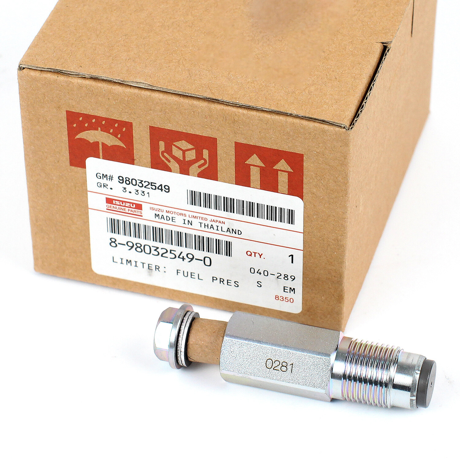 For Nissan Navara D40 Rodeo DMax Fuel Rail Pressure Relief Limiter