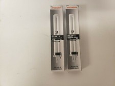 Sylvania 21136 Dulux CFL Light Bulb Lamp 13W, Lot of 2, New