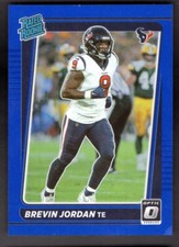2021 Panini Donruss Optic BREVIN JORDAN Blue /179 SP Rookie RC #288