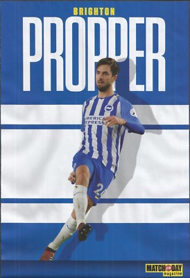 MOTD-POSTER 2017/18-BRIGHTON & HOVE ALBION & HOLLAND-PSV-VITESSE-DAVY PROPPER