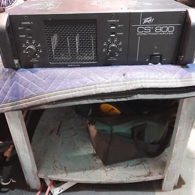 PEAVEY CS-800 ステレオパワーアンプ ピーヴィー アンプ 240W Peavey