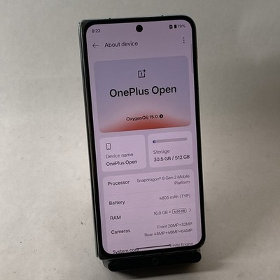 OnePlus Open 512GB Factory Unlocked CPH2551 Emerald Dusk READ