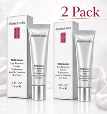 2 PACK-Elizabeth Arden Millennium Renewal Eye Cream All Skin Types 3x15ml-Boxed