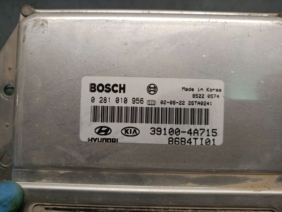 391004A715 CENTRALINA MOTORE / 0281010956 BOSCH / 5259491 PER KIA SORENTO I JC - Immagine 4 di 4