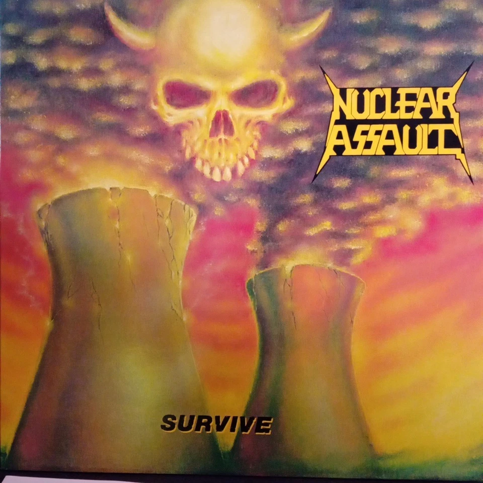 Nuclear Assault. Survive, UK 1st pressing NM 1988 — 第 2/4 张图片