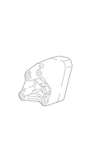 Genuine GM A/C Drive Belt Idler Pulley Bracket 12692675