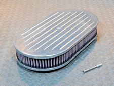 15 Inch Polished Aluminum Breather Kn Air Cleaner Rpchotrodchevyfordmopar