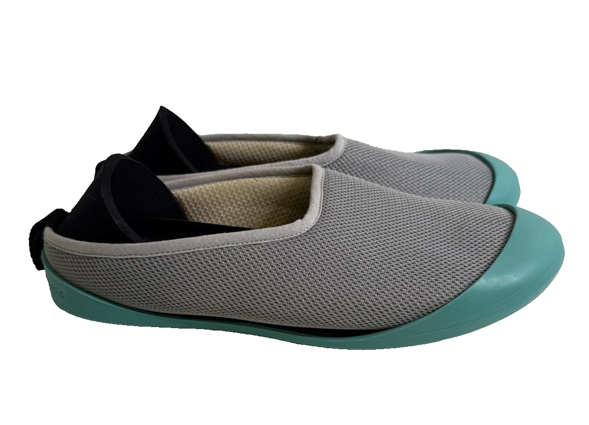SAOLA MAHABIS Taglia 39 RESPIRA PANTOFOLE ESTIVE con suola rimovibile Grigio Turchese