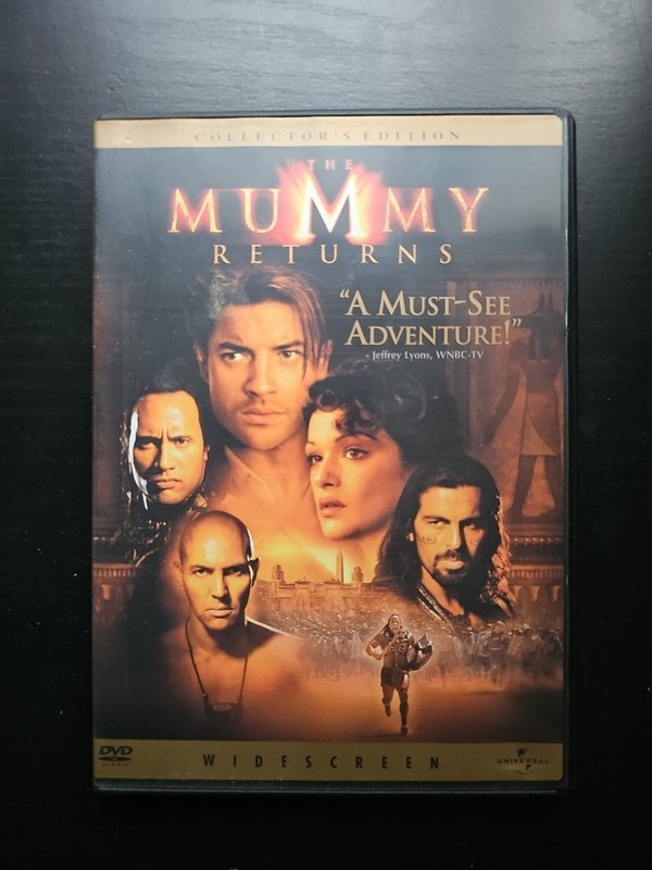 The Mummy Returns (DVD, 2001, Widescreen Edition, Collector's Edition)