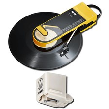 Audio-Technica AT-SB727 Sound Burger Yellow BT Turntable w/ ATN3600LC Stylus