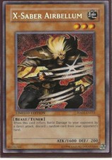 Yugioh! HP X-Saber Airbellum - HA01-EN011 - Secret Rare - Limited Heavily Played
