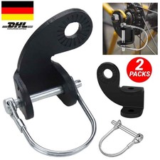 2 Sets Fahrrad Kupplung Fahrrad Anhänger Kupplung Befestigung Adapter Stahl DHL