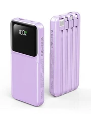 10000mAh Portable Charger with Fast Charging, USB-C for Travel & Devices