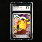 CGC 8.5 NM/MINT+ 2025 Pokemon CHN Captain Pikachu G CBB1C 07 09/09 AR Holo