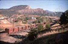 D&RGW Denver & Rio Grande Western Railroad Durango CO 35mm Slide Chione (4751)