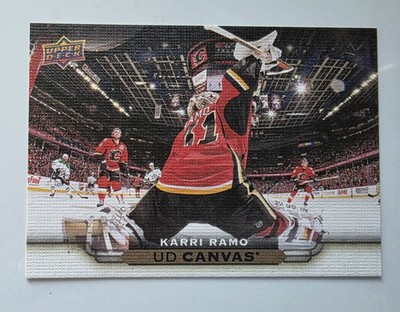 2015-16 Upper Deck UD Canvas Karri Ramo #C15 Calgary Flames
