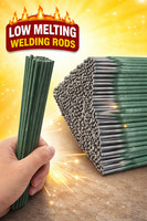 Universal Low Melting Green Skin Welding Rod for Galvanized Pipe Repair Weld Bar
