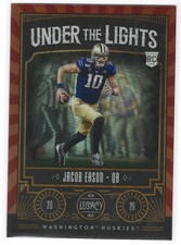 JACOB EASON 2020 LEGACY UNDER THE LIGHTS RUBY #41/50 COLTS