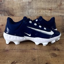 Nike Alpha Huarache Elite 4 Baseball Cleats Mens Size 13 Navy Blue FN7221-401