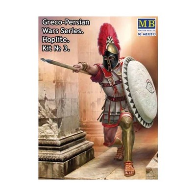 Master Box Model Kit Hoplite Warrior w/Spear & Shield #3 New