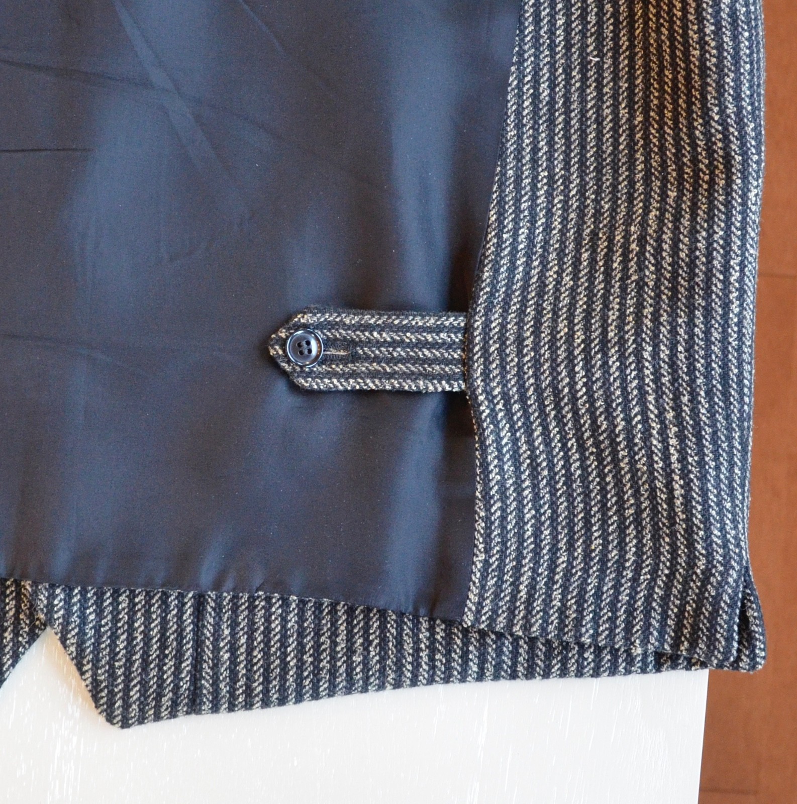 Vintage Waistcoat Yves Saint Laurent Diffusion Po… - image 8