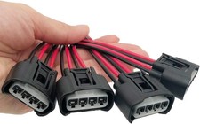 4Pcs Ignition Coil Connector Compatible with Toyota Camry Corolla Highlander, Sc