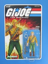 2025 GI Joe Duke Cartoon 3.75  Action Figure MOC Cobra Super7 Reaction  O-Ring