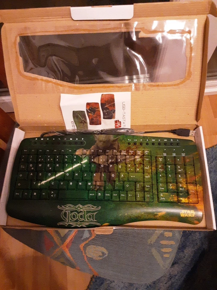 Star Wars Yoda USB Tastatur für Sammler