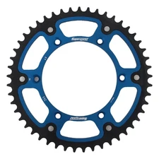 New Supersprox Stealth Sprocket 49T for Yamaha WR250R DUAL Sport 08-17 Blue