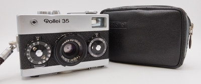 Rollei 35 Tessar 40mm F3.5 w/ Strap ''Excellent+++++''  Tested From Japan 20260503