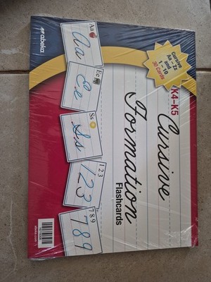 Abeka Cursive Formation Flashcards K4-K5