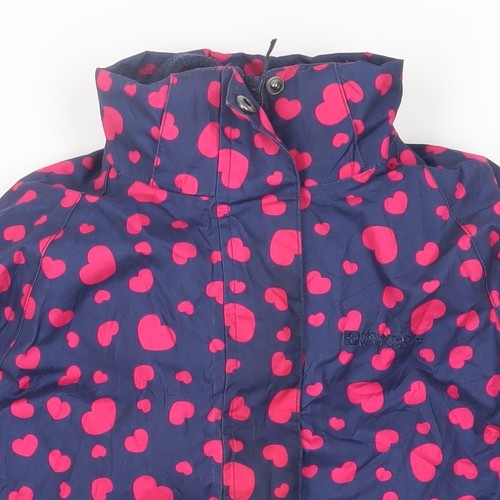 Mountain Warehouse Mädchen blau Parka Mantel 7-8 Jahre - Bild 11 von 12
